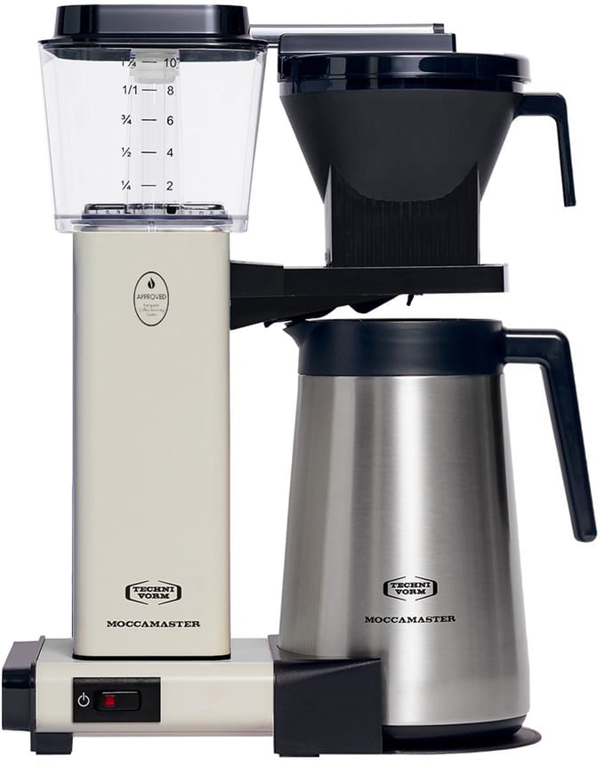 Moccamaster KBGT - Filterkoffiezetapparaat - Off-White - 5 jaar garantie