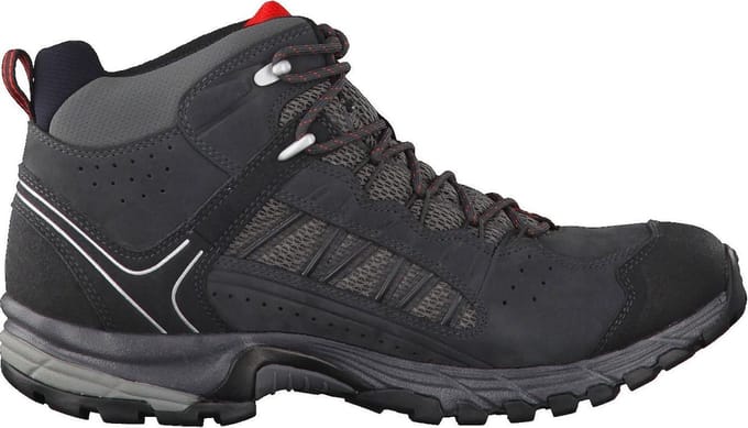 JOURNEY MID GTX Antraciet Rood Herenschoenen