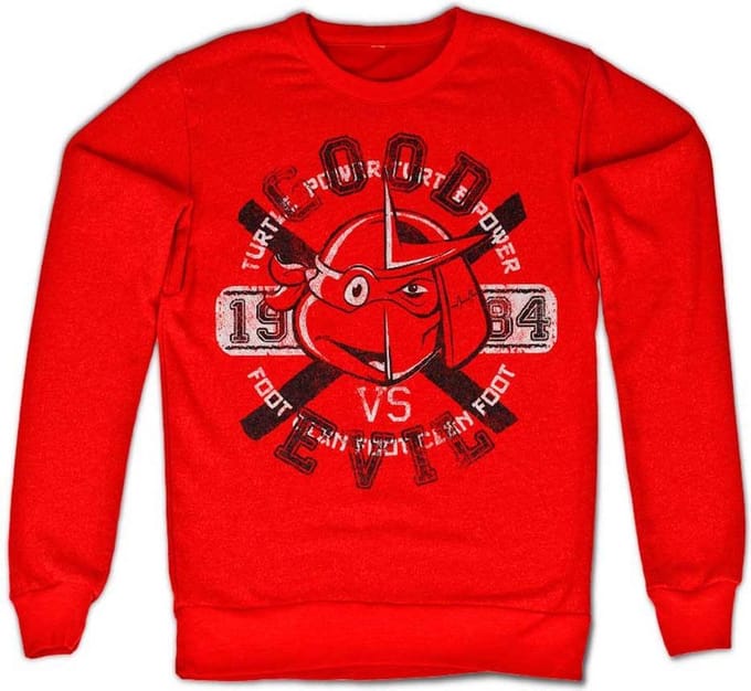 Teenage Mutant Ninja Turtles Sweater/trui -L- Good VS Evil Rood