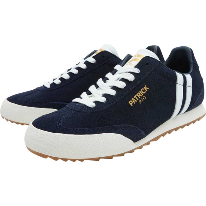 Patrick Mens Rio Suède Sneakers (Marineblauw)