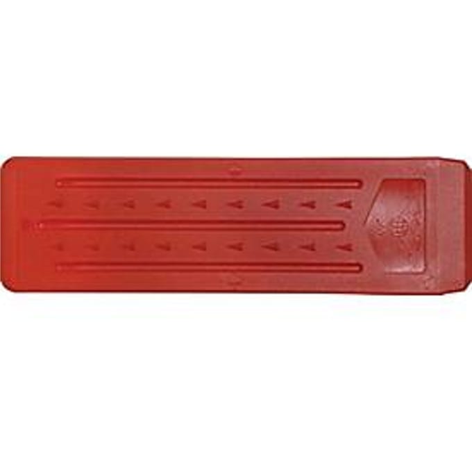 ADLER velwig, kunststof, L 250 mm, rood