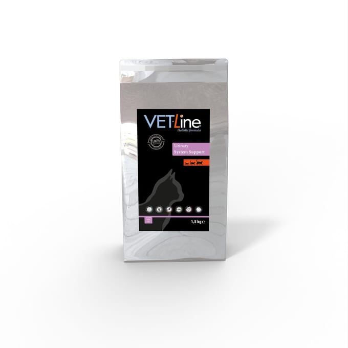 Vetline - Kat - Adult Urinary system support - 3 kg - Zalm