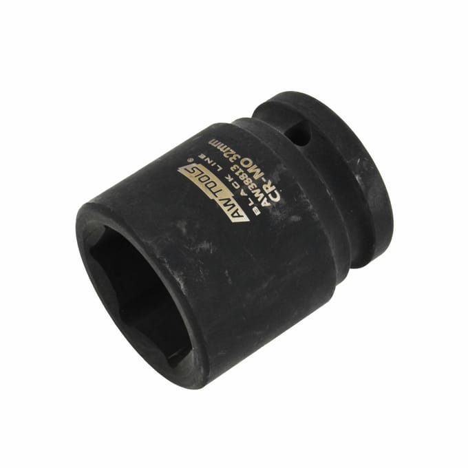 Awtools Black Line - Zeskante Dopsleutel - 36mm - 3/4" Aandrijving