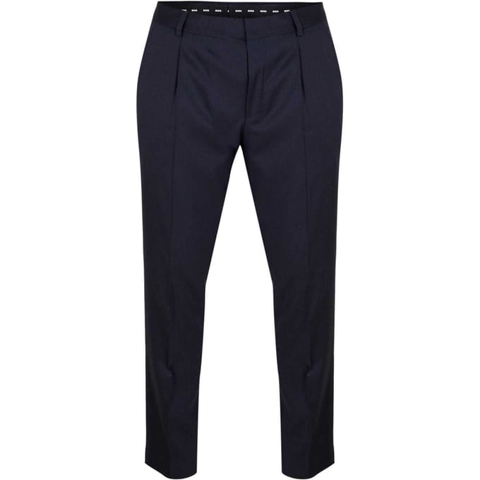 Boss Rechte herenbroek (Donkerblauw)