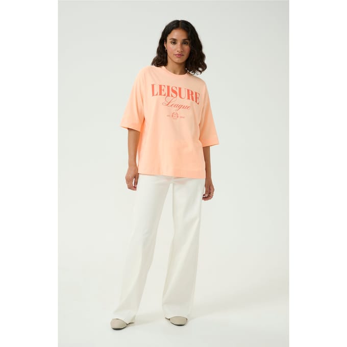 Dames-T-shirt KAFFE Gissa