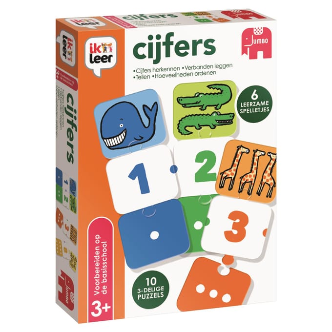 Jumbo - Ik Leer - Cijfers - Educatief spel - Vanaf 3 jaar
