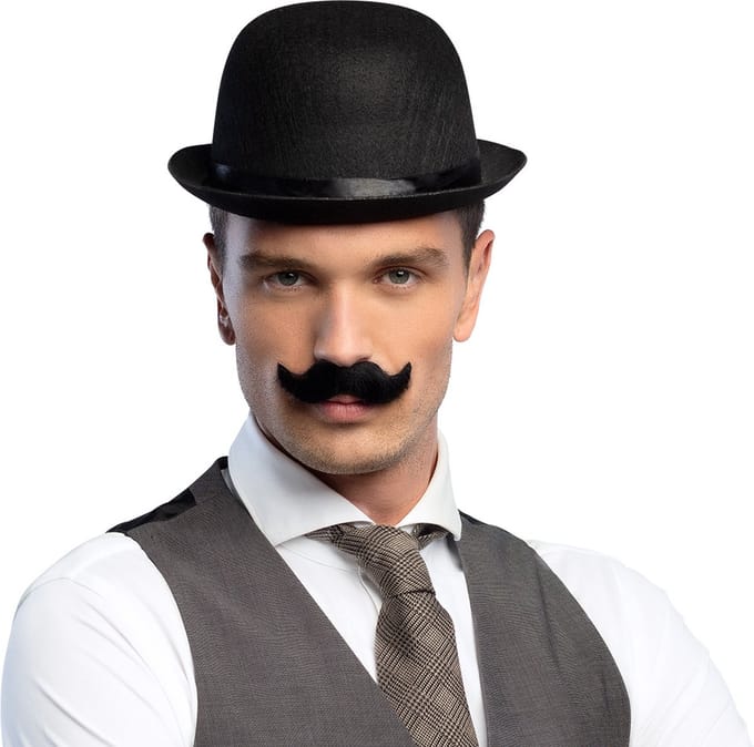 Boland - Snor Gentleman - Volwassenen - Mannen - Charleston - 20's - Roaring Twenties