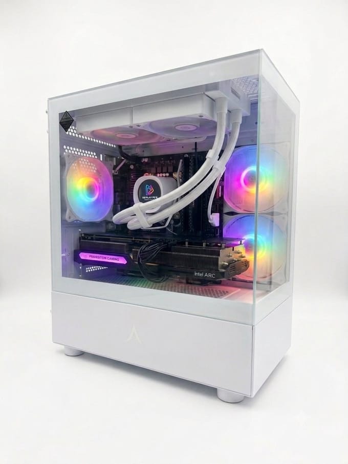 Replay PC Gaming PC – RTX 2070 Super 8GB – AMD Ryzen 5 5500 – 16GB RAM – 512GB SSD + 500GB HDD – Windows 11 Pro – WiFi – incl. HDMI-kabel – Fortnite / GTA V