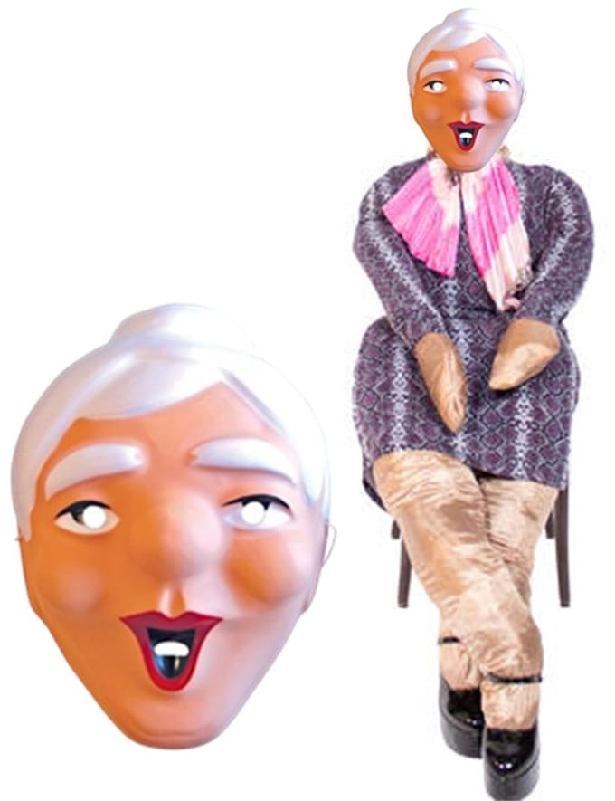 Sarah vul pop met masker – 2 delig.