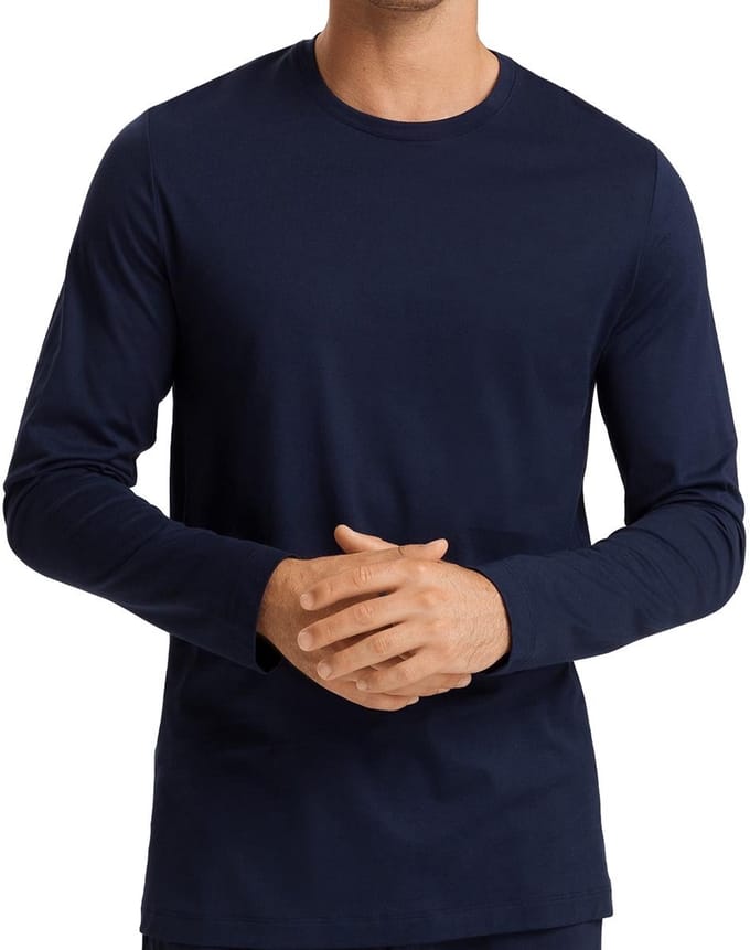 Hanro Heren pyjamashirt Night & Day