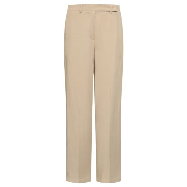 Smashed Lemon Dames zachte wijde pantalon met rechte pijpen |