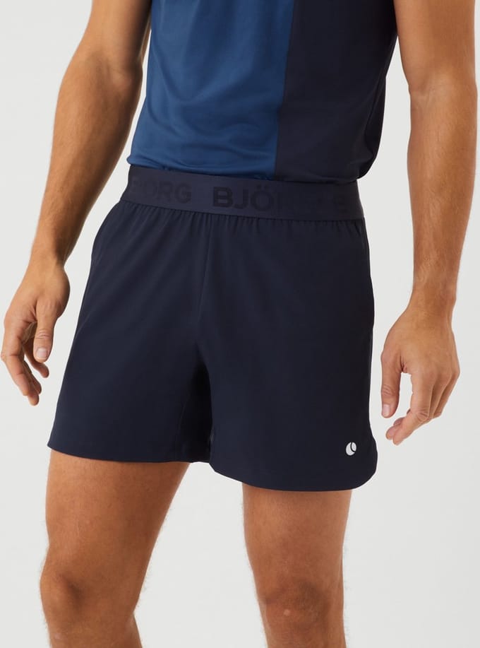 Björn Borg Ace Short Shorts - heren broek kort - blauw