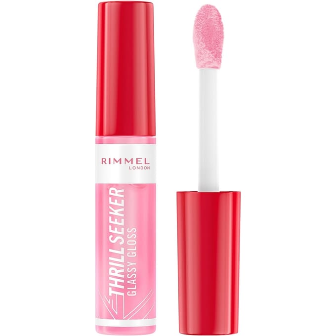 Rimmel London Thrill Seeker Glassy Lip Gloss 10ml (Various Shades) - 150 Pink Candy