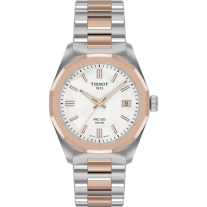 Tissot T-Classic T1518222211100 PRC 100 Solar Horloge