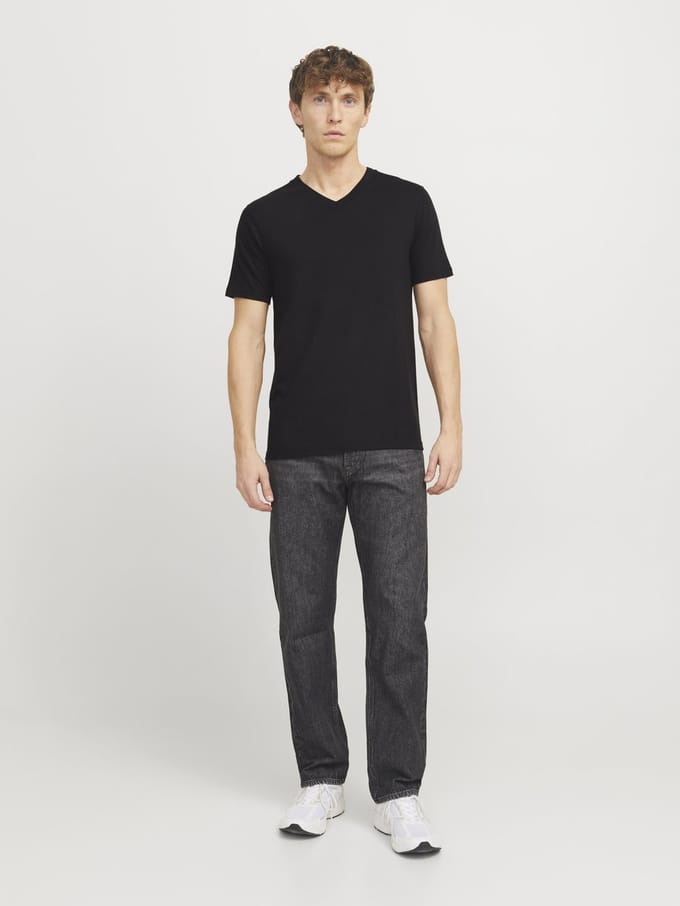 JACK&JONES - APRV-NECK TEE 3 PACK - Heren - T-shirts