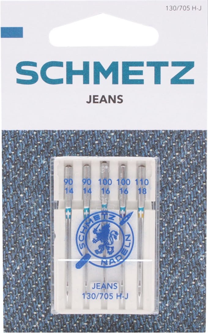 Schmetz Jeans - Naalden assortiment, per pakje