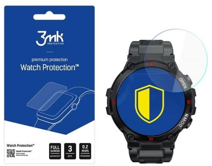 3MK FlexibleGlass - Hybride Screenprotector - Rubicon RNCE73 - Ultra-Clear - Krasbestendig