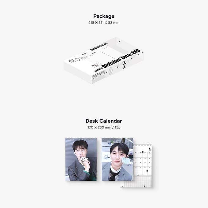 EXO - Fijne feestdagen 2026 Album only white