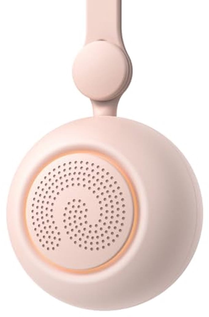 Dreamegg White Noise Machine, witte ruismachine met 30 hifi, rustgevende geluiden, slaaphulp, roze