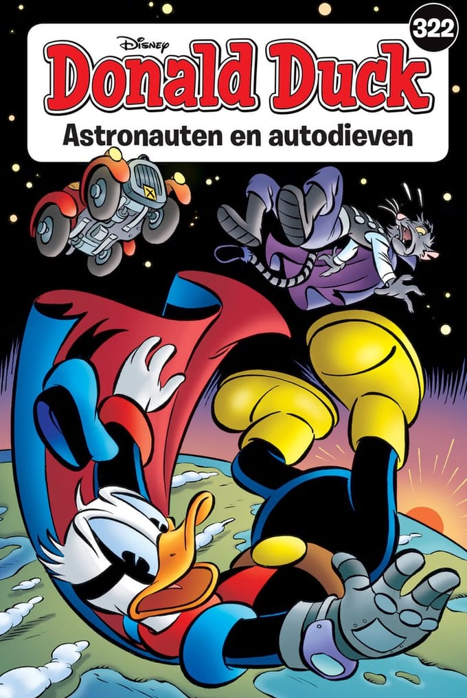 Donald Duck Pocket 322 - Astronauten en autodieven