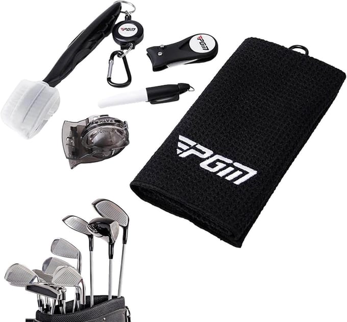 Golf Accessoires Set - Golf Kit - Golfen Verbeteren - Multifunctioneel - 22.6 x 21.2 x 5.7 cm - Niet gespecificeerd