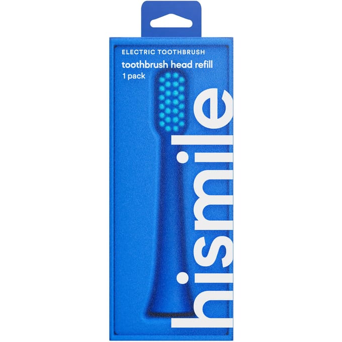 Hismile Toothbrush Head Refill - Bright Blue 1 P 1 st