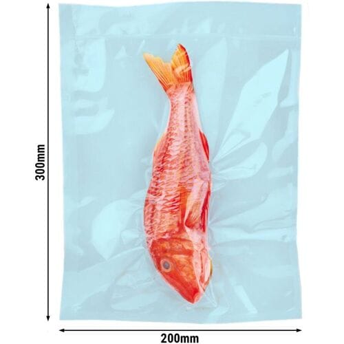 GGM Gastro (500 Stück) Vakuumbeutel - glatt - Cook & Chill - 300x400mm - 85µm