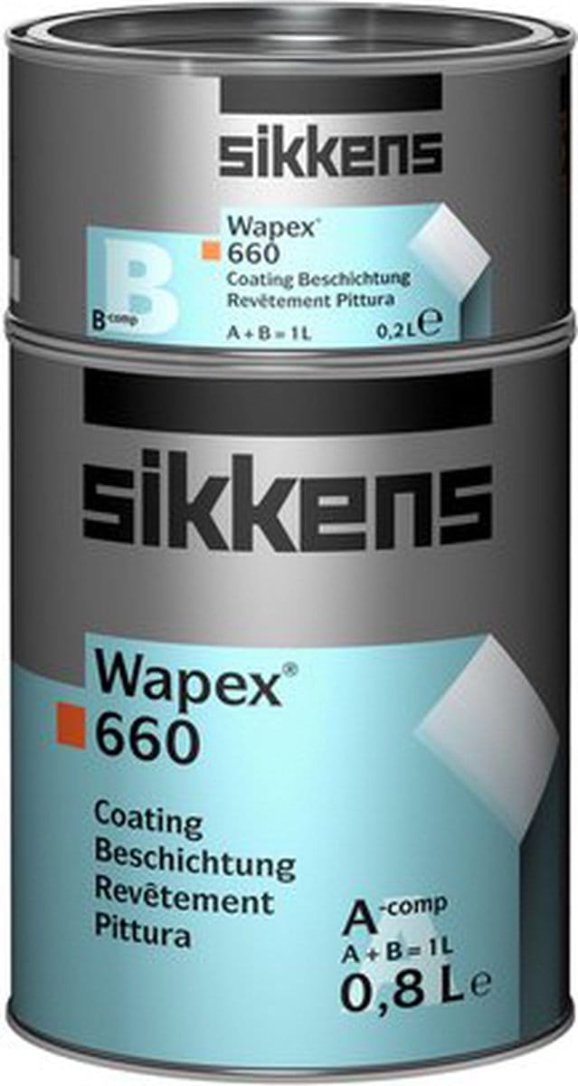 Sikkens Wapex 660 - 5 l - 3,5-8 m²/l - Afwerkingslaag