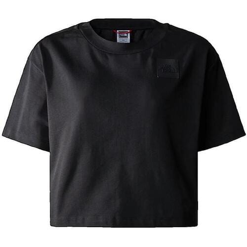 T-shirt Korte Mouw The North Face T-shirt Patch Noir