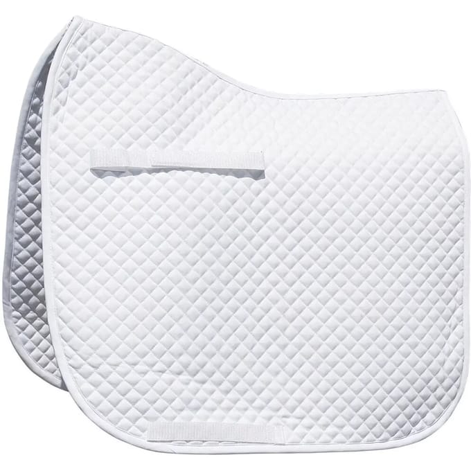 Harrys Horse Zadeldek - Deluxe - Wit Dressuur - F/s