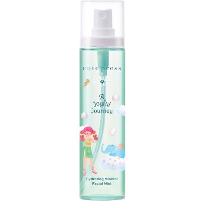 Cute Press A Joyful Journey Hydrating Mineral Facial Mist 100 ml. 100 ml. white