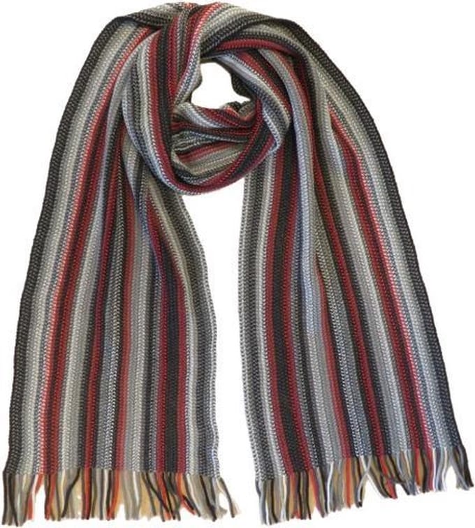 Sjaal winter gestreept - 25x180 cm