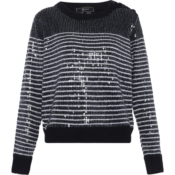 Faina Jumper Dames zwart