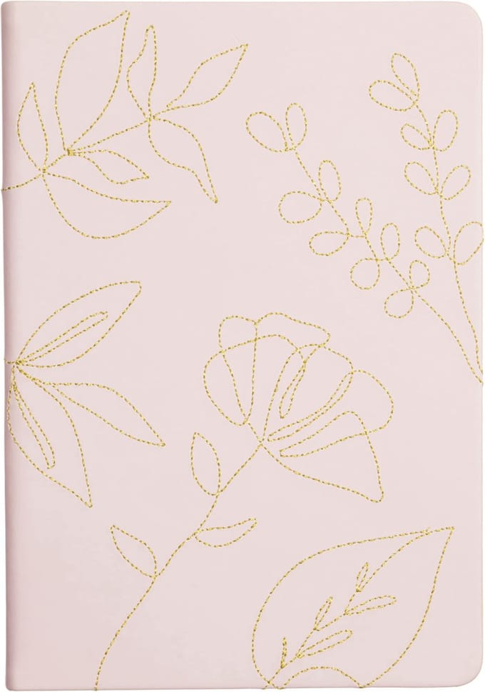 Eccolo notitieboek - Stiched Botanical - lijn - ca.15x20cm - EC-D458A