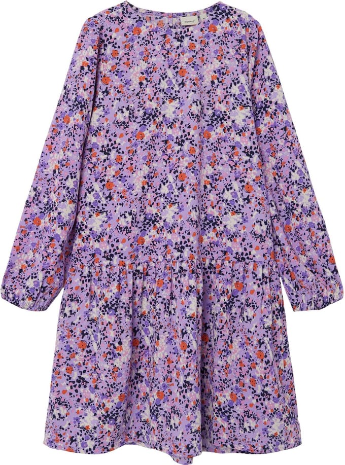 Name It - Jurk - Maat 158 - Meisjes - Sand Verbena - polyester