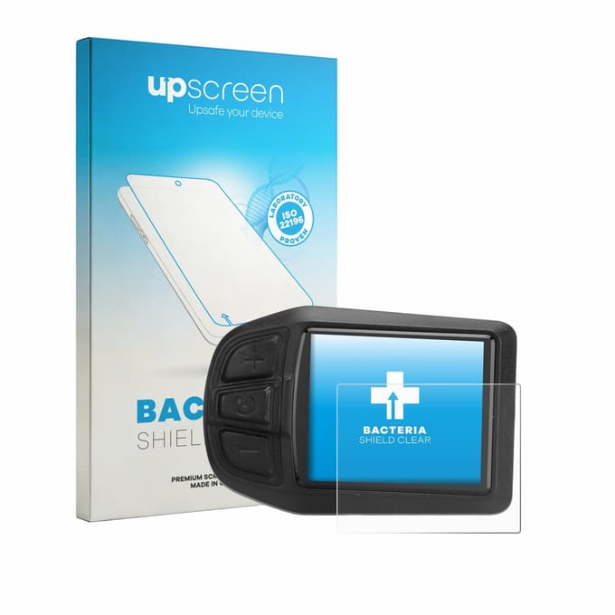 upscreen - Screenprotector voor Naroote Bike Computer - Folie Beschermfolie transparant antibacterieel
