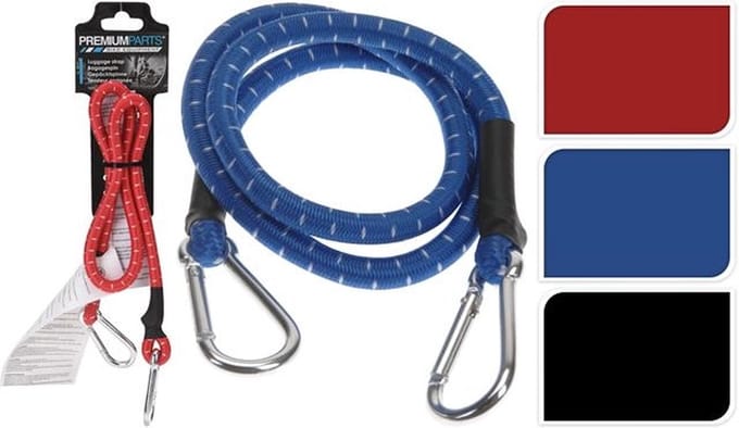 Premium Parts Bagage spin - met karabijnhaken - per stuk assorti