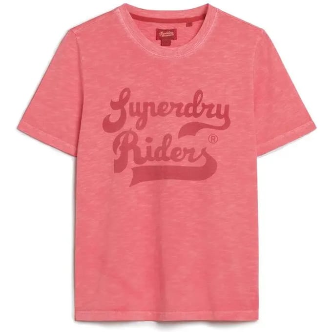 Superdry Archive Kiss Print Shirt Dames - Maat S (36)