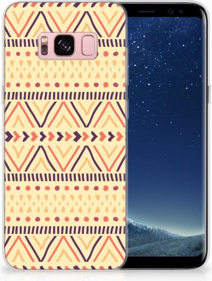 Samsung Galaxy S8 TPU bumper Aztec Yellow