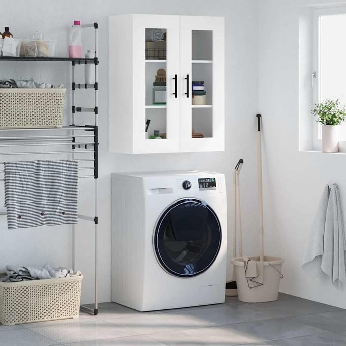 vidaXL - Bovenkast - 69,5x34x90 - cm - wit