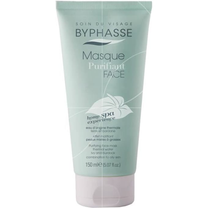Byphasse, Home Spa, Purifiante, Masque Crème, Pour le Visage, 150 ml