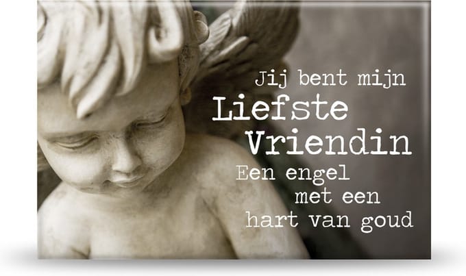 Magneet "Liefste Vriendin"