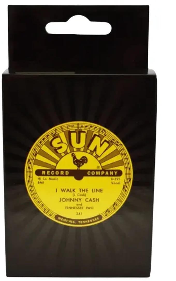 Sun Records Speelkaarten - Johnny Cash I Walk The Line