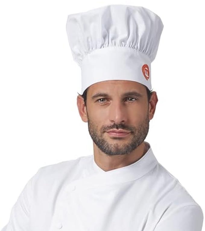 Masterchef Koksmuts Uniseks Wit