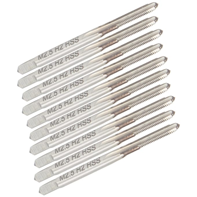 10 stuks HSS Draadtap Hoge Hardheid Machine Tappen Draad Boorbit M2.5 x 0.45 H2