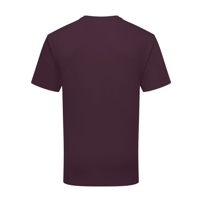 Fruit Of The Loom Mens Ringgesponnen Premium Tshirt (Donkere Pruim)