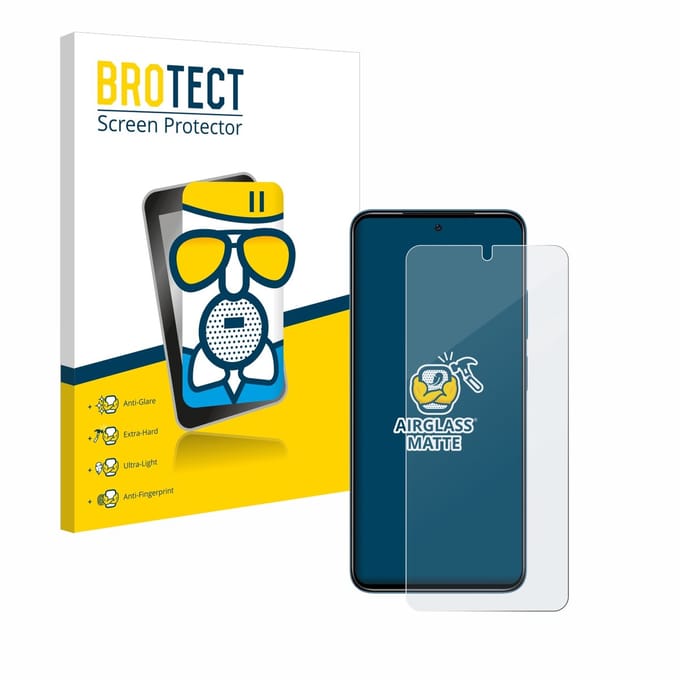 BROTECT - Screenprotector voor Xiaomi Redmi Note 11 - Folie Beschermfolie Beschermglas matte