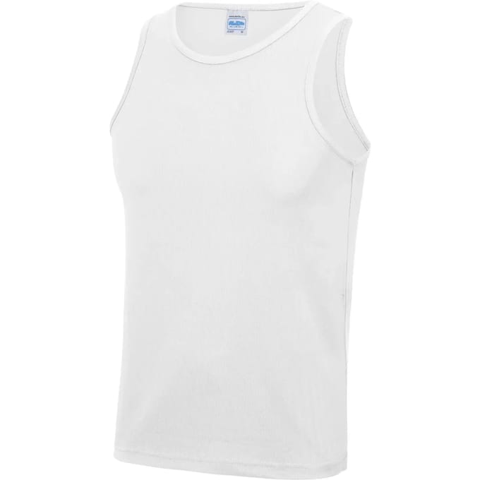Heren tanktop 'Cool Vest' Arctic White - M