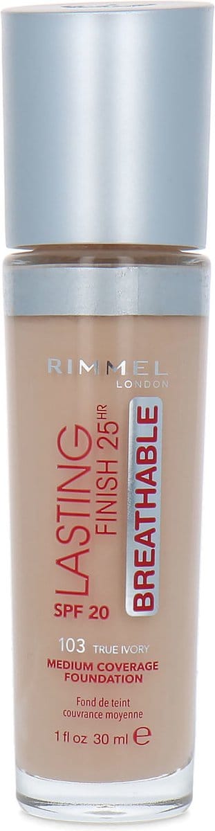 Rimmel London Lasting Finish Breathable Foundation - Soft Beige - Beige