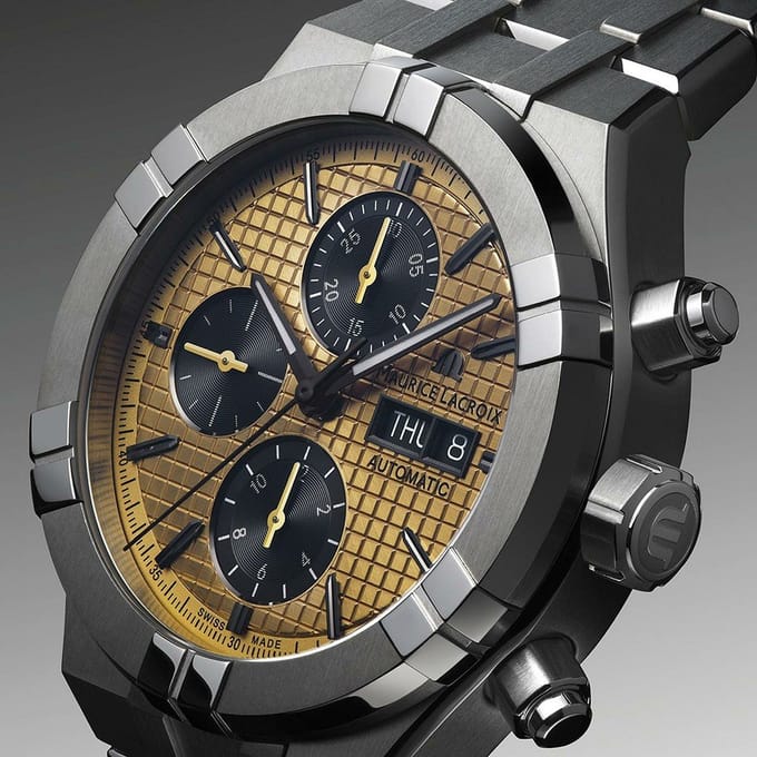 Maurice Lacroix Aikon AI6038-TT032-530-1 Aikon Automatic Chronograph Horloge